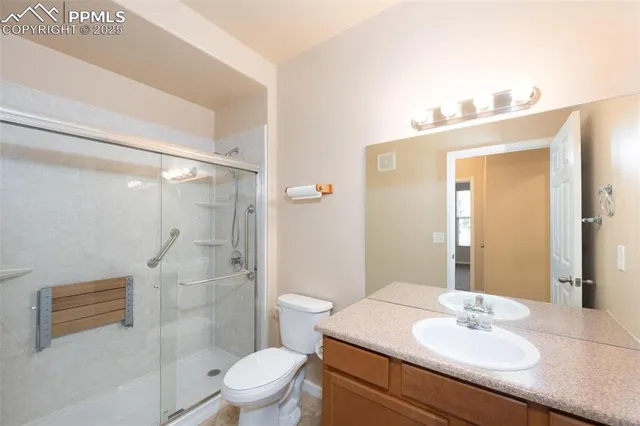 a view of front door