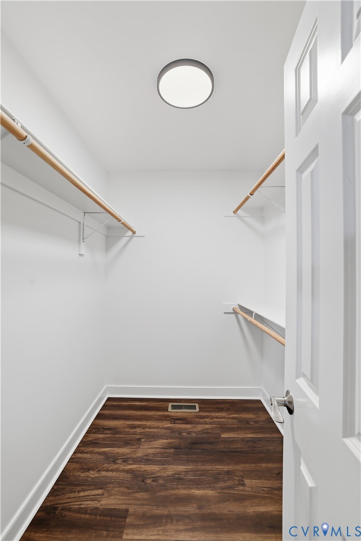 1312 Oldbury Road Midlothian, VA 23113 - Photo 21 of 35 Spacious closet featuring dark wood finished floor