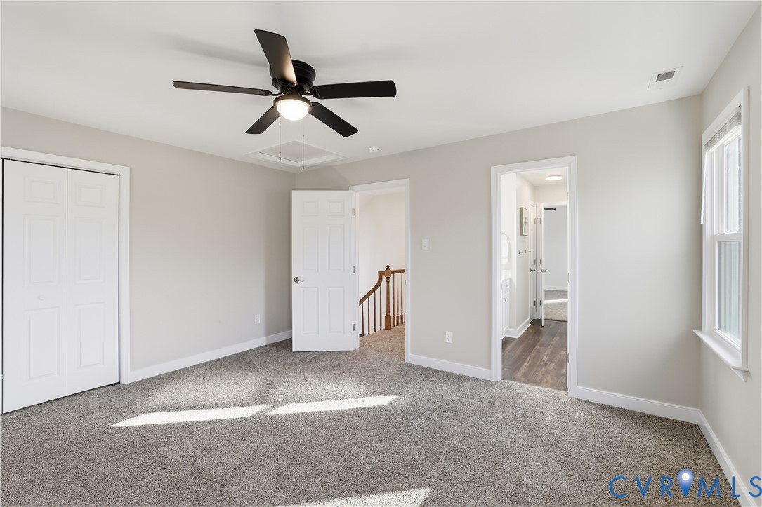 1312 Oldbury Road Midlothian, VA 23113 - Photo 26 of 35 Unfurnished bedroom featuring carpet floors, ceili
