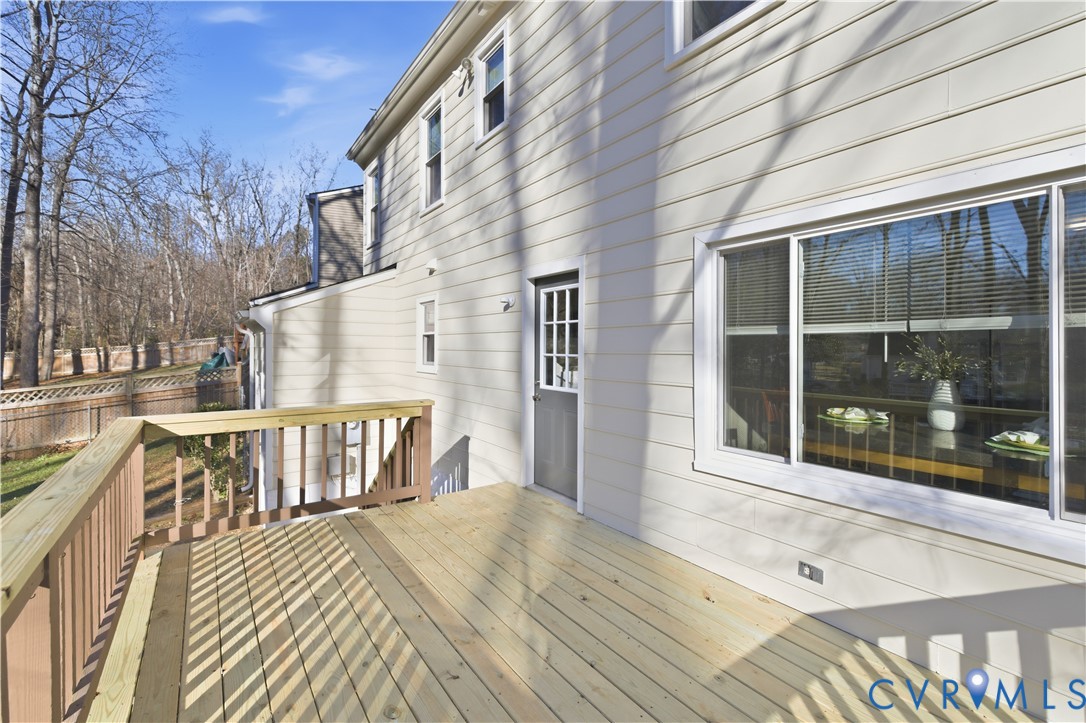 1312 Oldbury Road Midlothian, VA 23113 - Photo 30 of 35 View of wooden deck