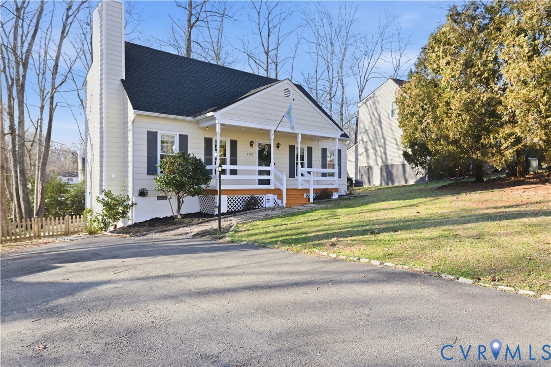 1312 Oldbury Road Midlothian, VA 23113 - Photo 3 of 35 View of front of property featuring a porch, a shi