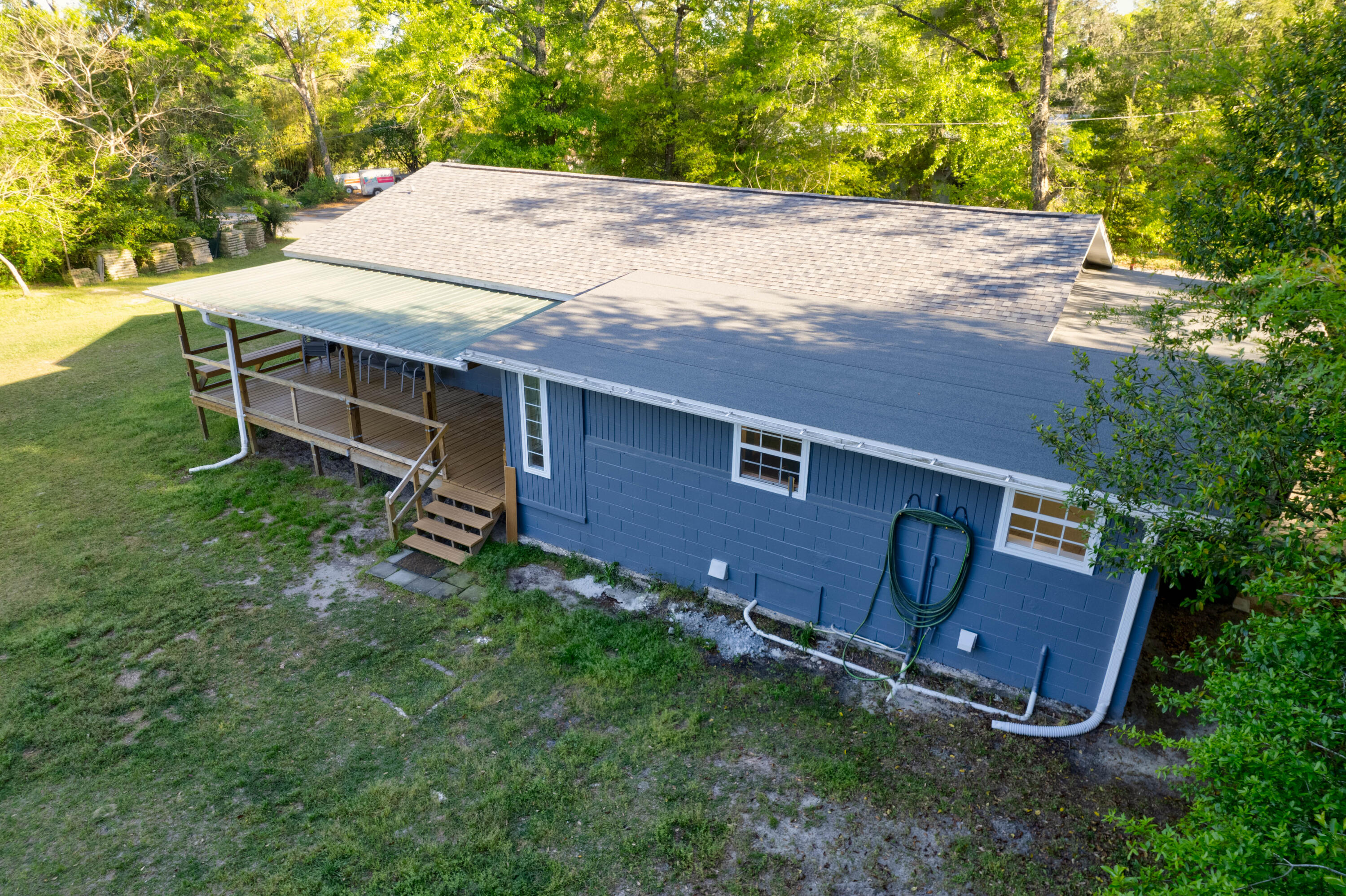 1838 Wadsworth Road Baker, FL 32531 - Photo 48 of 71 an aerial view of a house with a yard