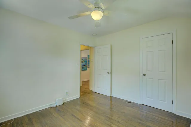 a view of empty room