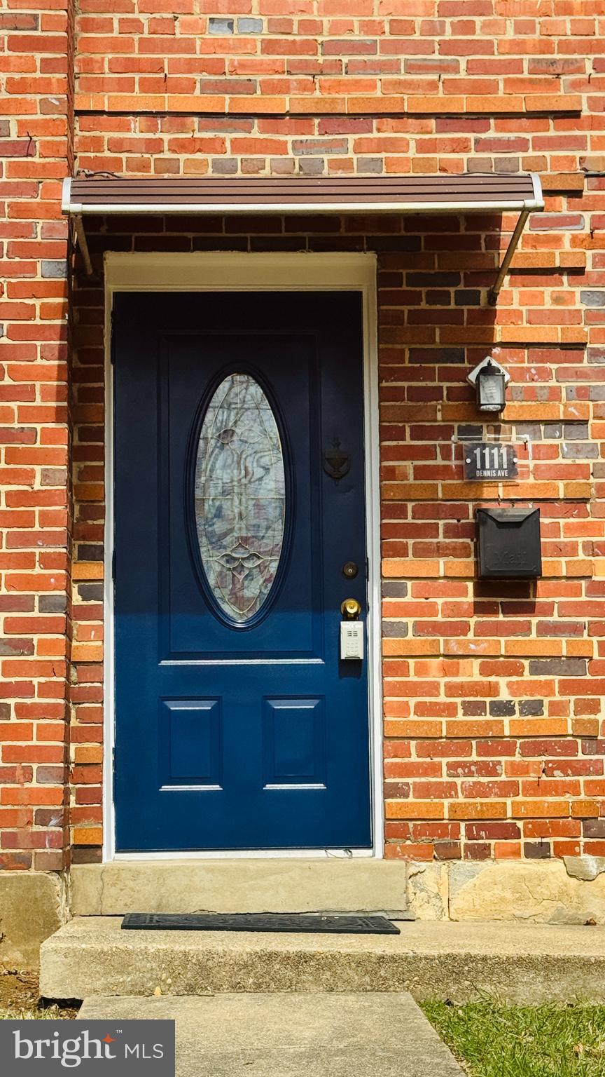 1111 Dennis Avenue Silver Spring, MD 20901 - Photo 2 of 55 Newly painted door