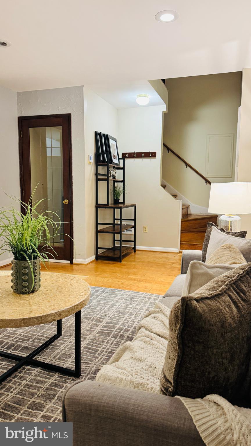 1111 Dennis Avenue Silver Spring, MD 20901 - Photo 7 of 55 Living Room with door to basement