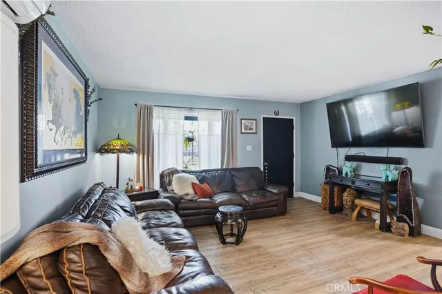 a workspace with furniture and window