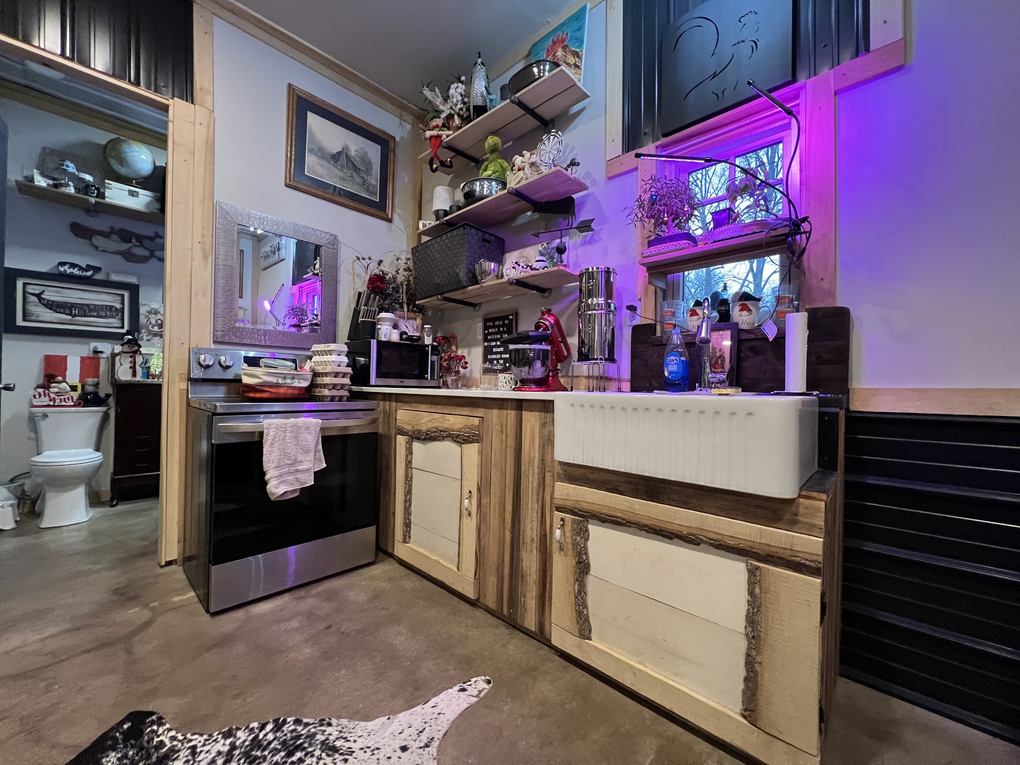 75 New Harmony Road Lafayette, TN 37083 - Photo 18 of 45 a kitchen with stainless steel appliances granite countertop a stove and cabinets