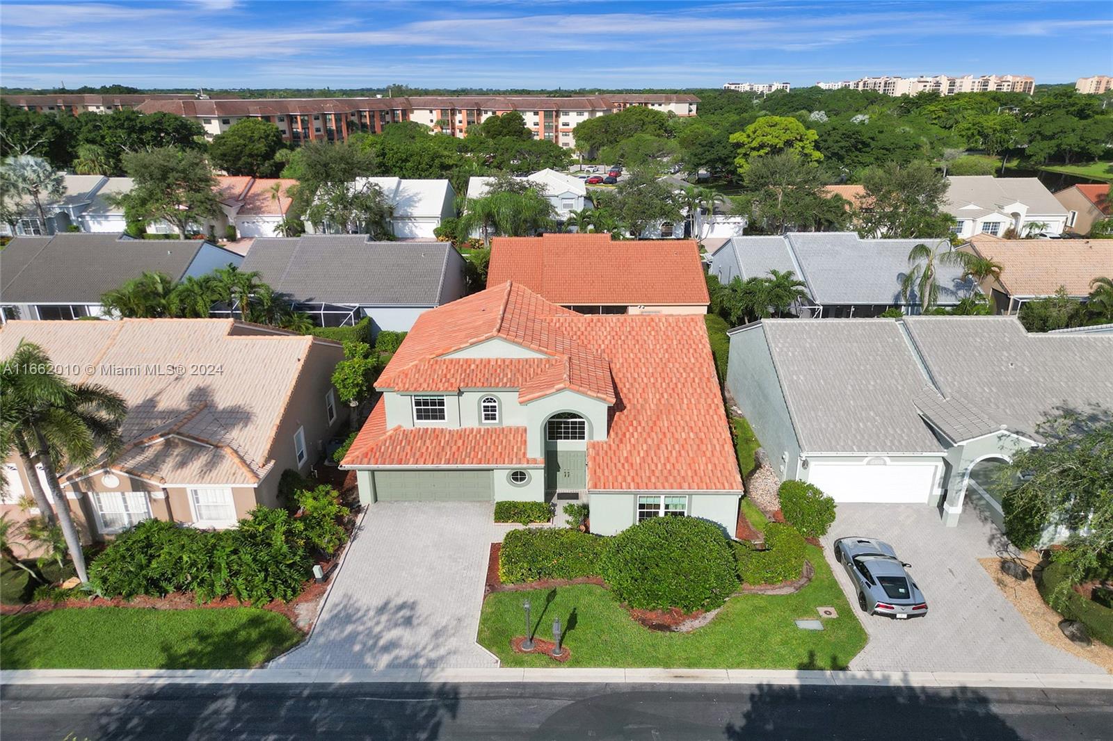 23275 Alora Drive Boca Raton, FL 33433 - Photo 54 of 54 an aerial view of multiple houses with a yard