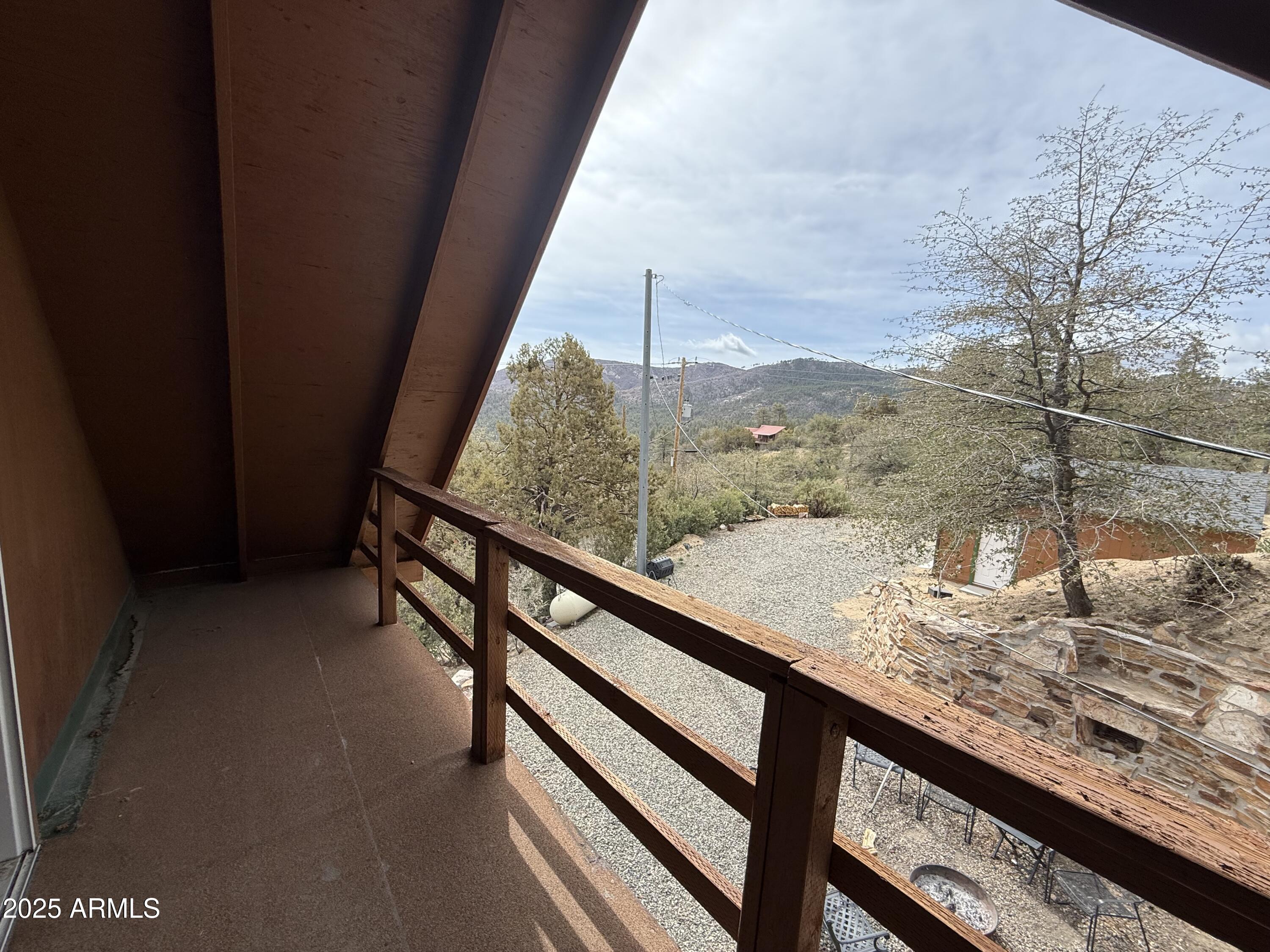 23442 Manzanita Road Crown King, AZ 86343 - Photo 11 of 41 a view of mountain view from a window