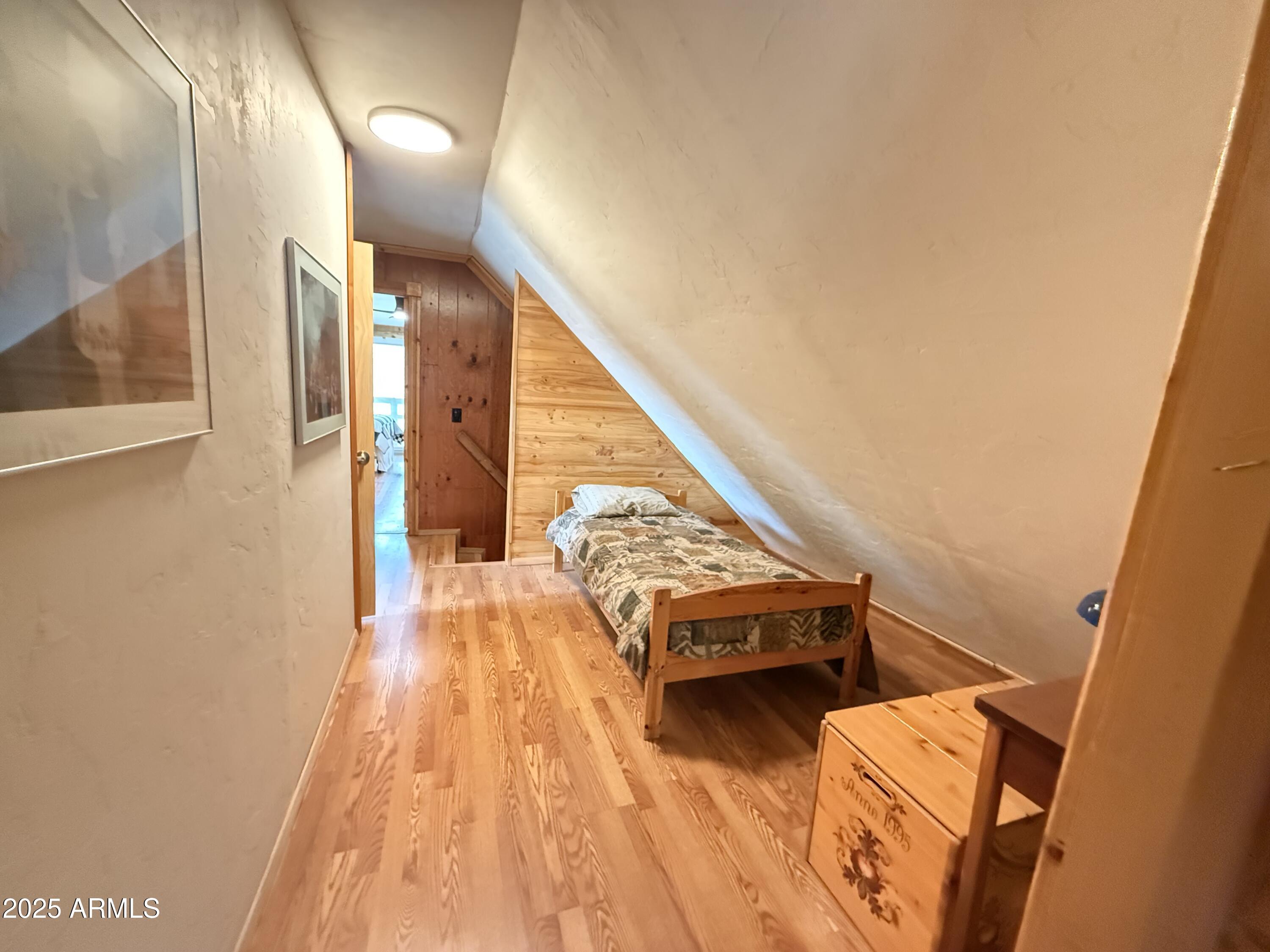 23442 Manzanita Road Crown King, AZ 86343 - Photo 29 of 41 a view of balcony with wooden floor