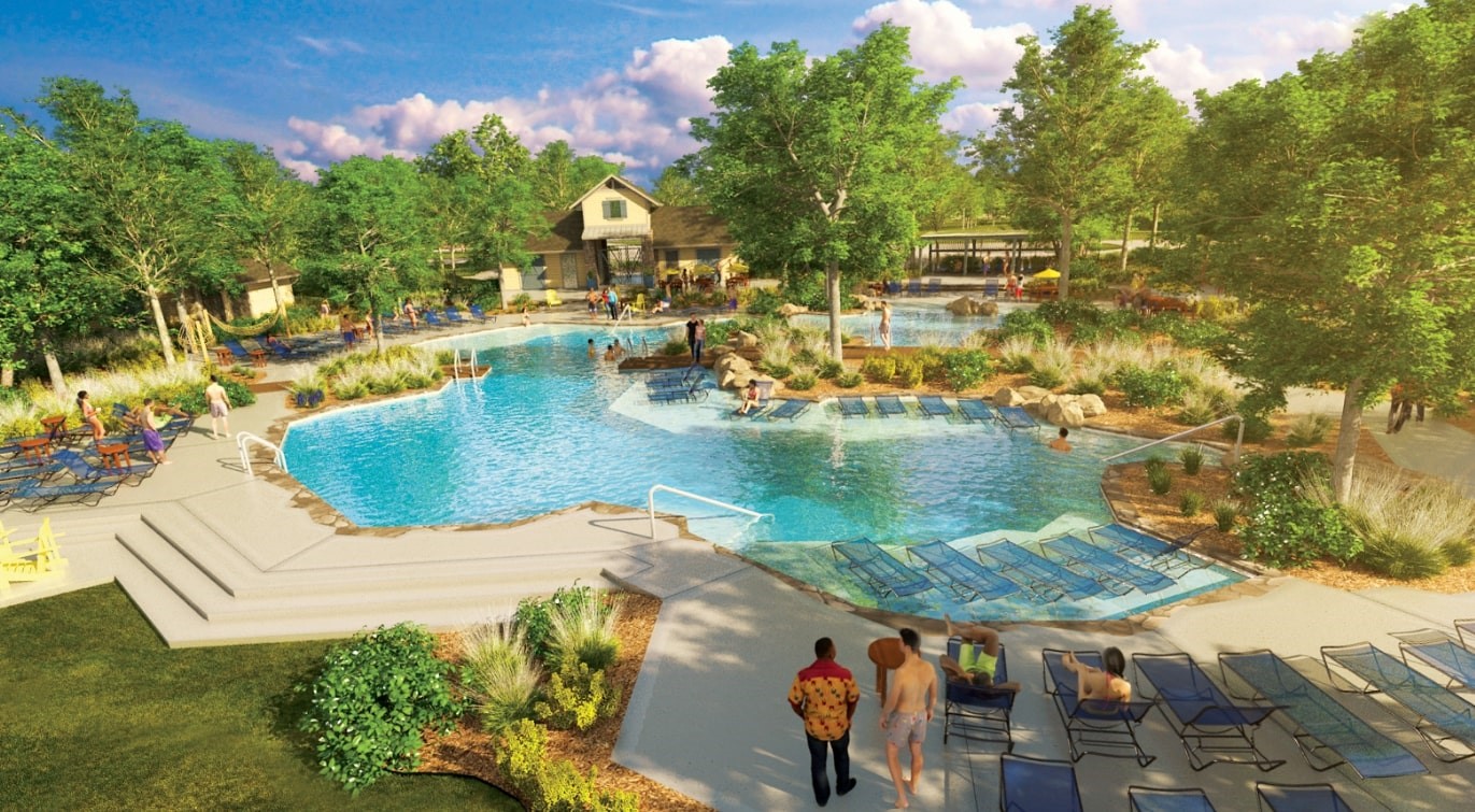 10950 Middle Rdg Drive Missouri City, TX 77459 - Photo 28 of 28 a view of swimming pool with seating space