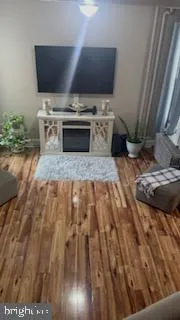 a bedroom with a bed and furniture