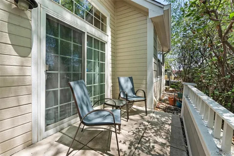 a view of chair in the balcony