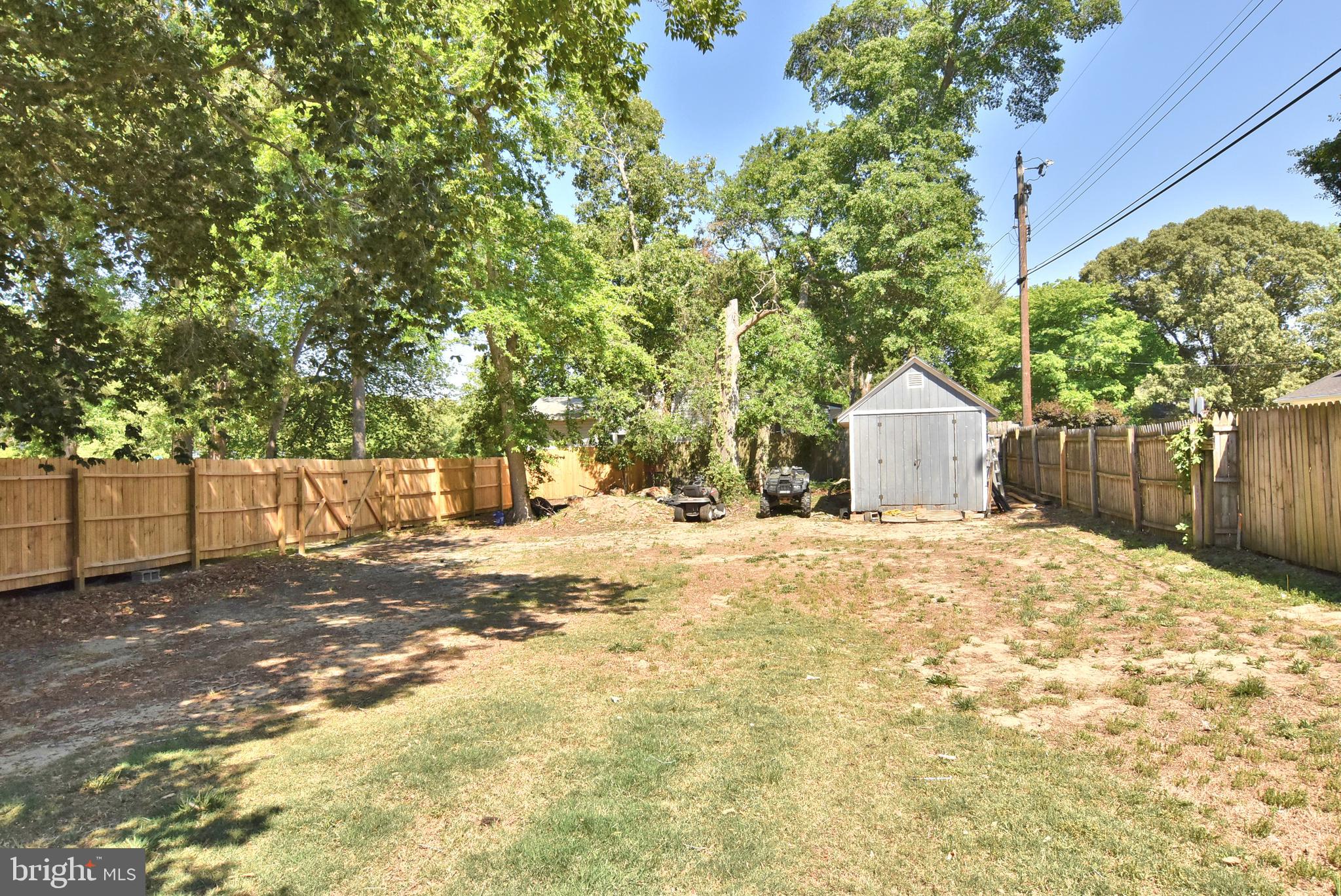 9012 Concord Road Seaford, DE 19973 - Photo 24 of 24 a view of a yard with wooden fence
