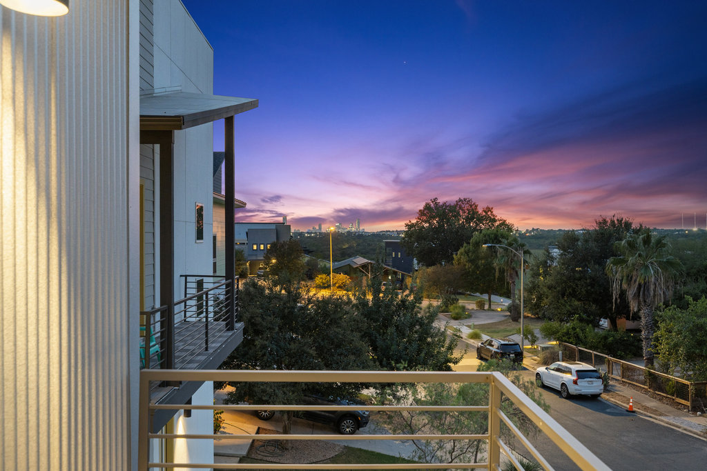 Wake up to sweeping downtown Austin skyline views from your private balcony.