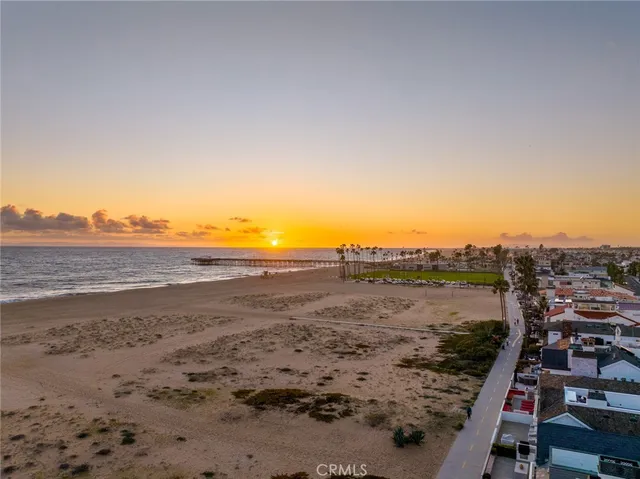 a view of a ocean with beach