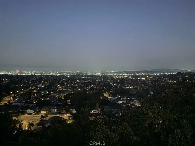 a view of backyard with green space