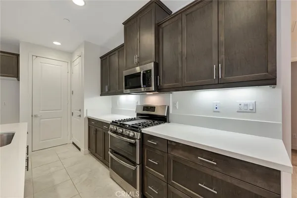 a large living room with a large window