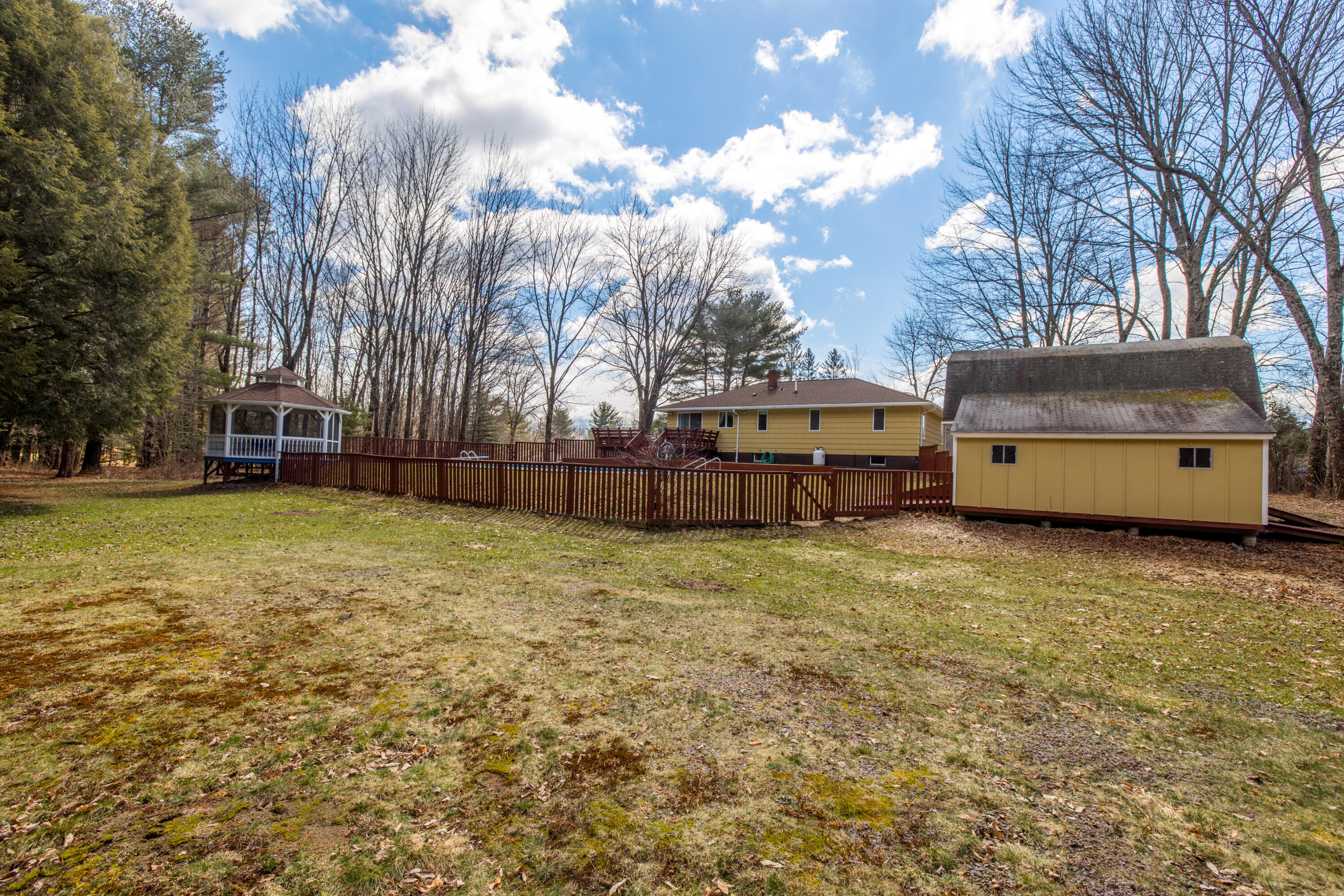 428 Marston Hill Road Minot, ME 04258 - Photo 13 of 54 Back yard
