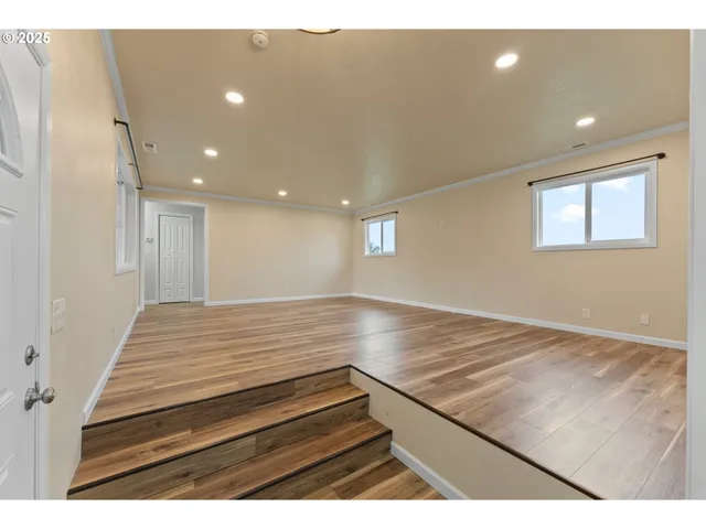 a view of wooden floor