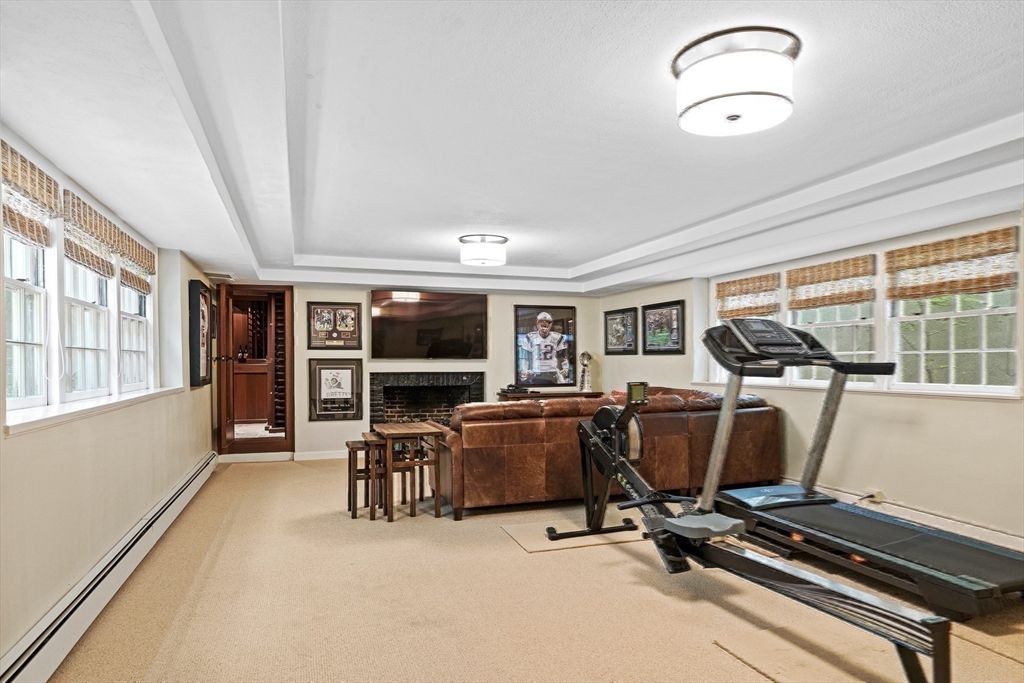 200 Cliff Road Wellesley, MA 02481 - Photo 35 of 41 a view of a room with gym equipment