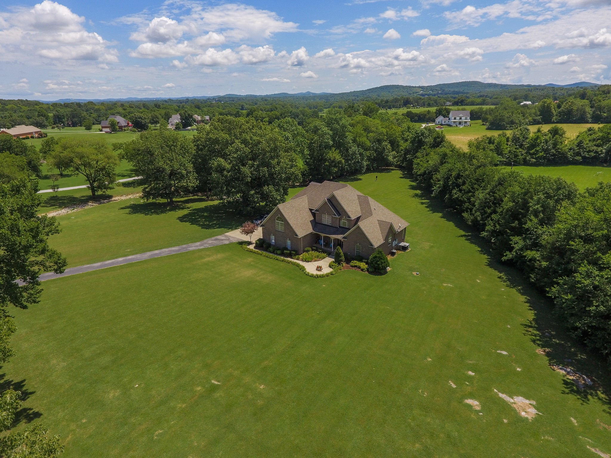 4205 Franklin Road Lebanon, TN 37090 - Photo 37 of 39 a view of a field with sitting space and mountain view