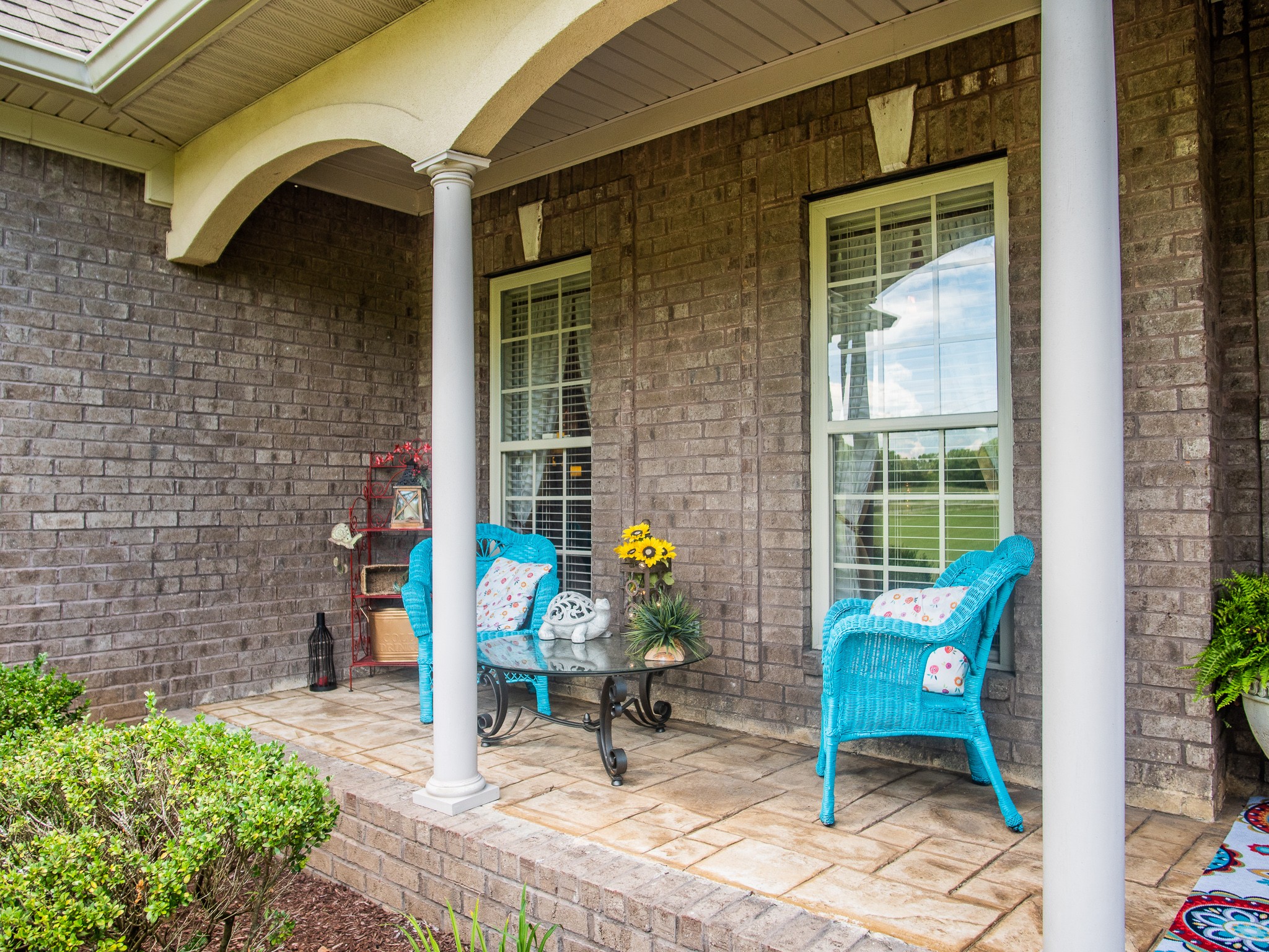 4205 Franklin Road Lebanon, TN 37090 - Photo 4 of 39 a view of a chair and table in patio with a barbeque grill