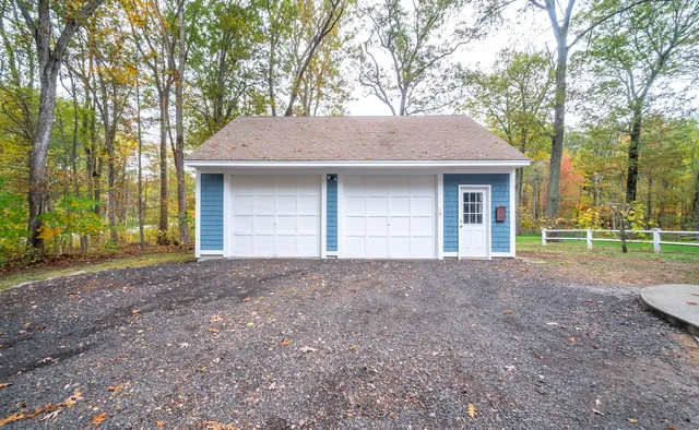 a house view with a outdoor space