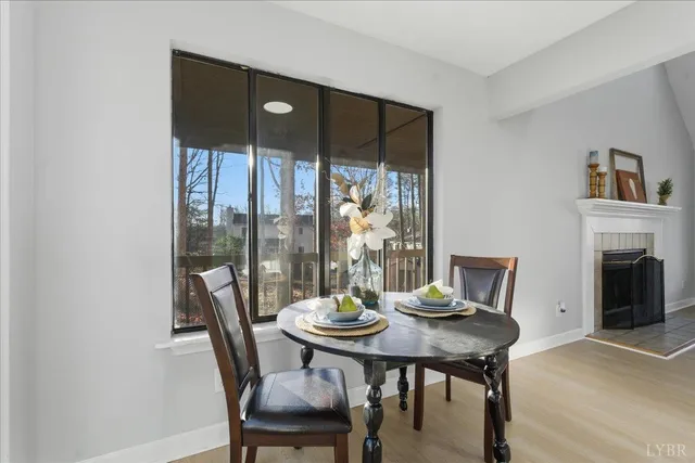 a kitchen with a stove and a microwave