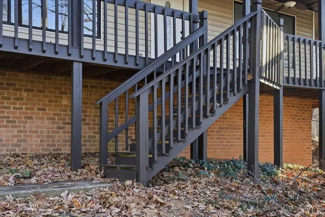 a view of an outdoor space and a yard