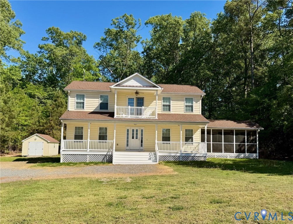 275 Granny's Bar Road Hague, VA 22469 - Photo 53 of 53 a front view of a house with a yard