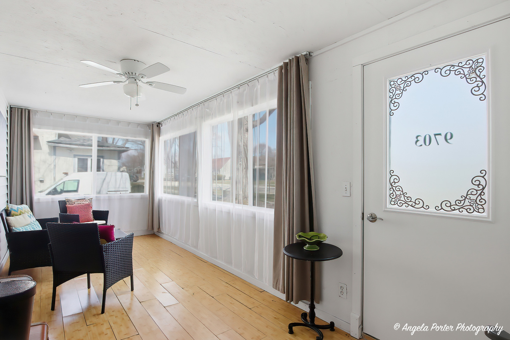 9703 Illinois Street Hebron, IL 60034 - Photo 9 of 30 a view of a workspace with furniture and a window