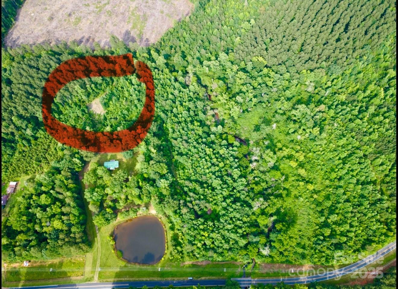 0 Jason Road Seagrove, NC 27341 - Photo 19 of 19 a view of a back yard of the house