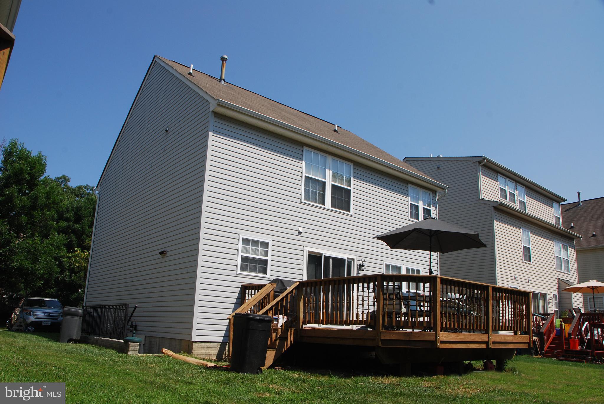 Back yard/deck