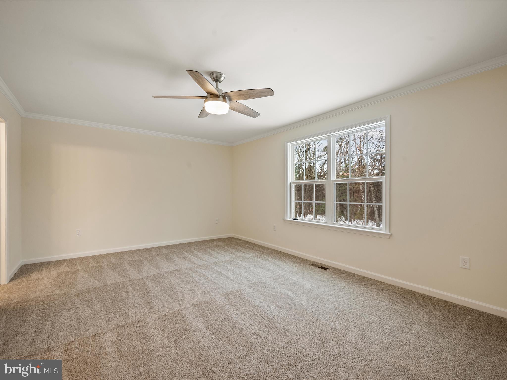 477 North Timber Ridge Road Cross Junction, VA 22625 - Photo 18 of 42 a view of an empty room with a window