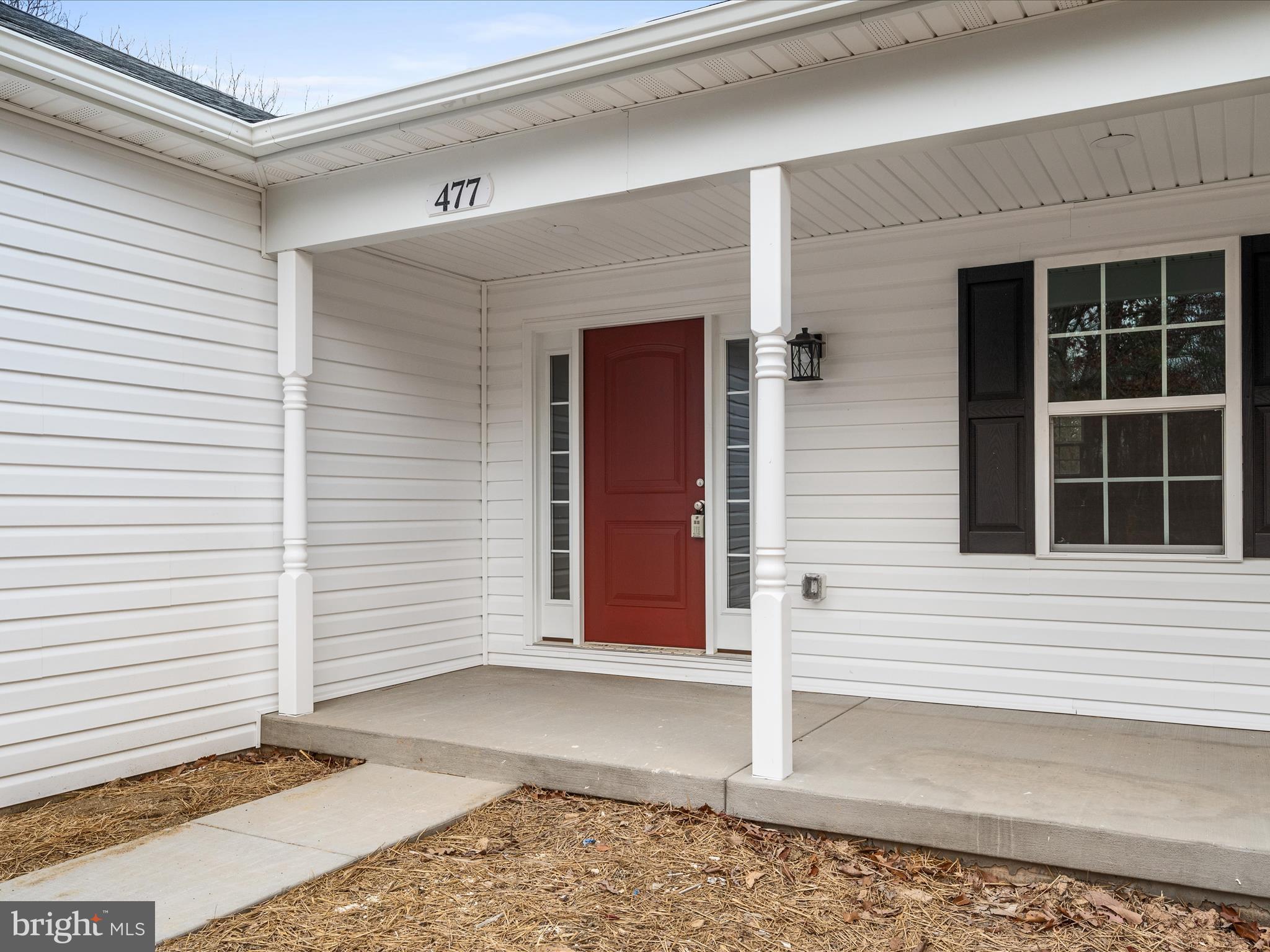 477 North Timber Ridge Road Cross Junction, VA 22625 - Photo 32 of 42 a view of a house with white door