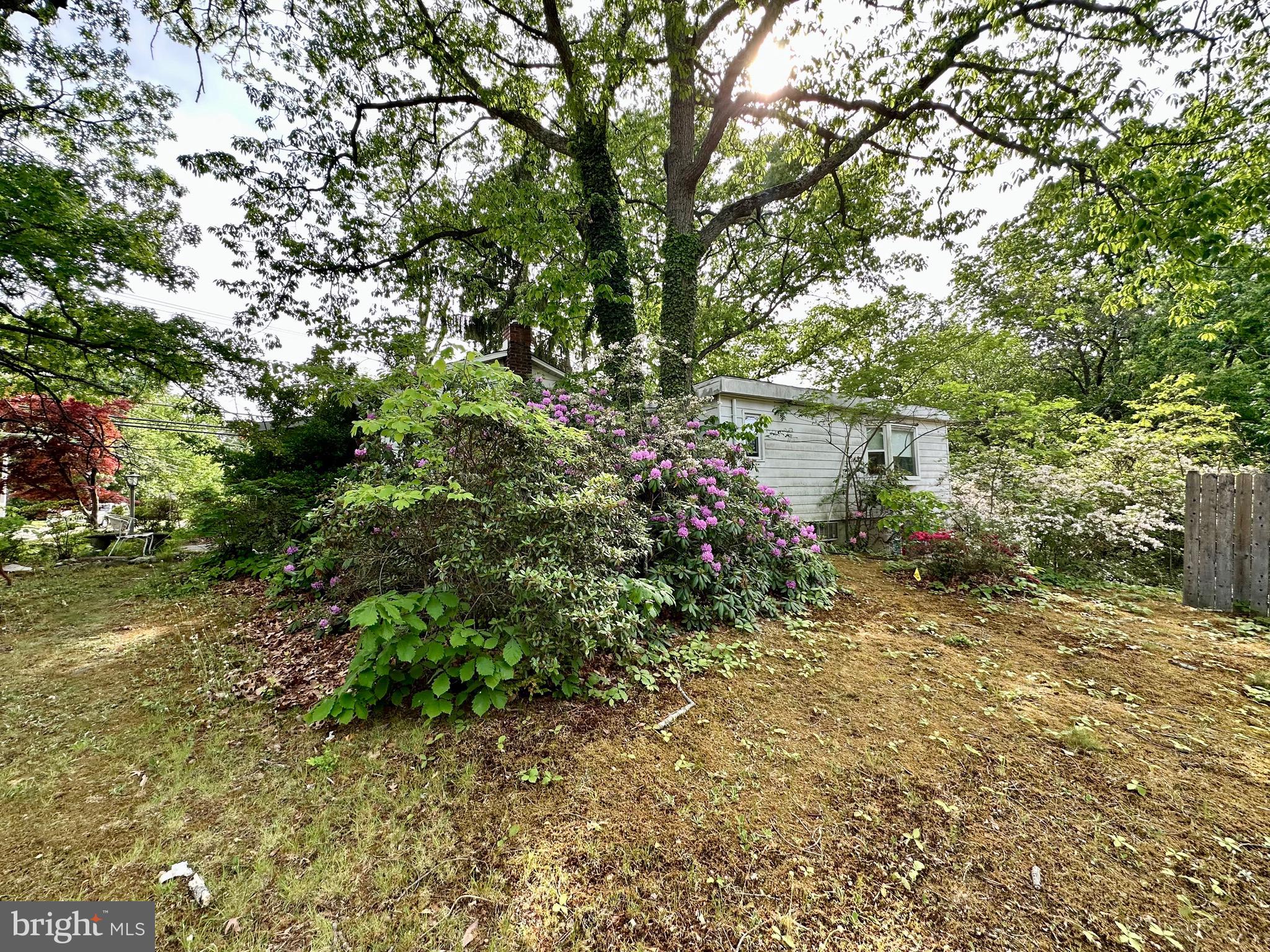 1604 Erial Road Pine Hill, NJ 08021 - Photo 3 of 15 a backyard of a house with lots of green space and lake view