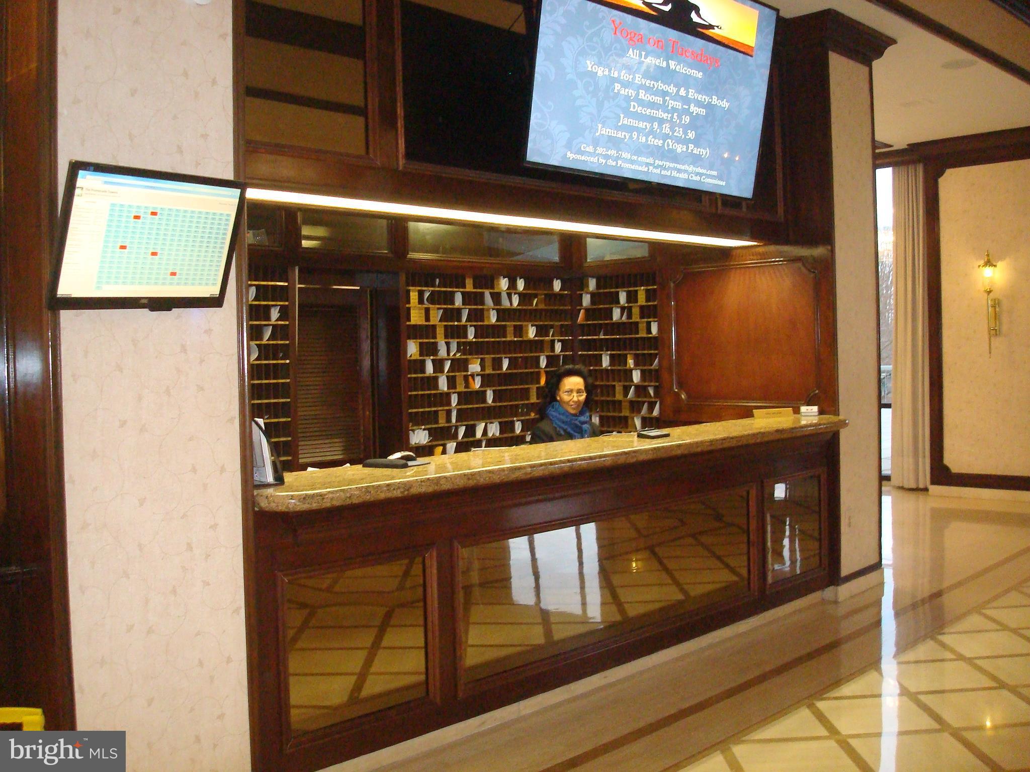 5225 Pooks Hill Road, Unit 710N Bethesda, MD 20814 - Photo 28 of 28 24 hour front desk