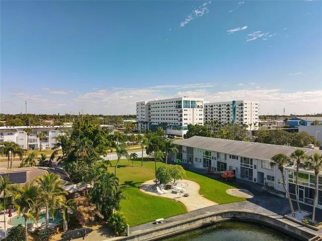 a view of a city from a balcony