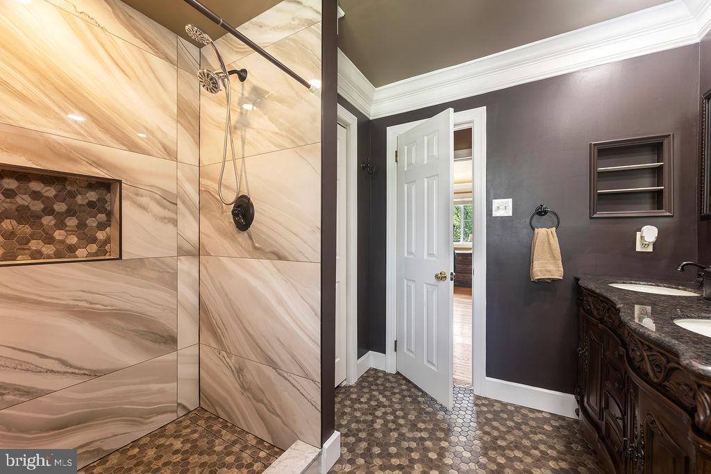 1516 Vivian Court Silver Spring, MD 20902 - Photo 25 of 61 Primary Bathroom Oversize Shower