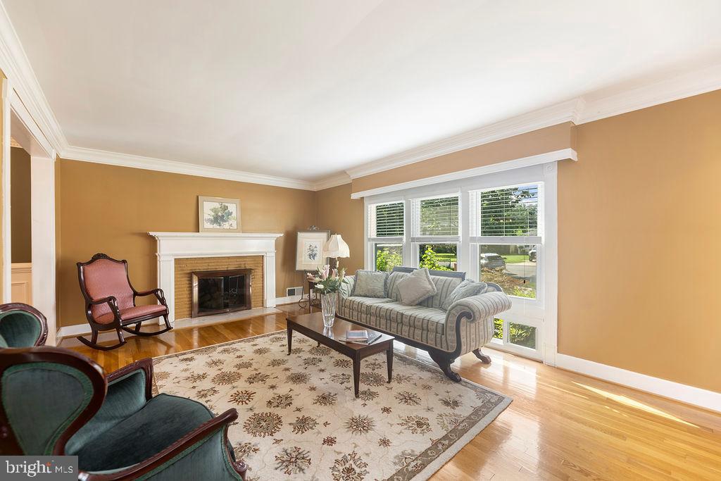 1516 Vivian Court Silver Spring, MD 20902 - Photo 6 of 61 Living Room with Fireplace