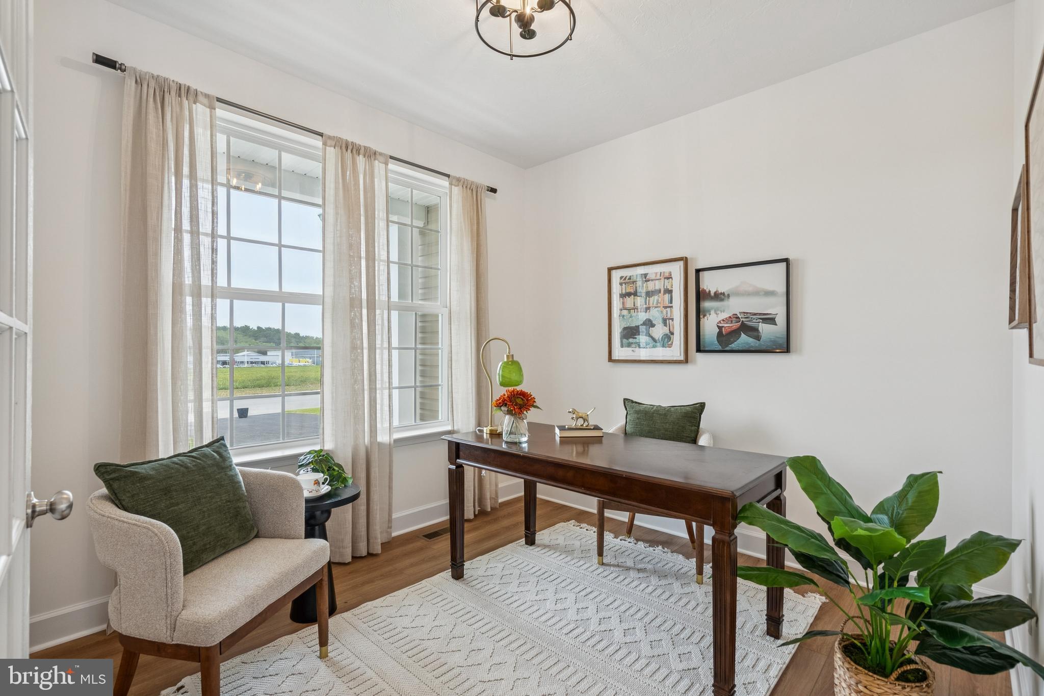 150 Piedmont Way, Unit 101 Hanover, PA 17331 - Photo 24 of 40 a living room with furniture and a potted plant