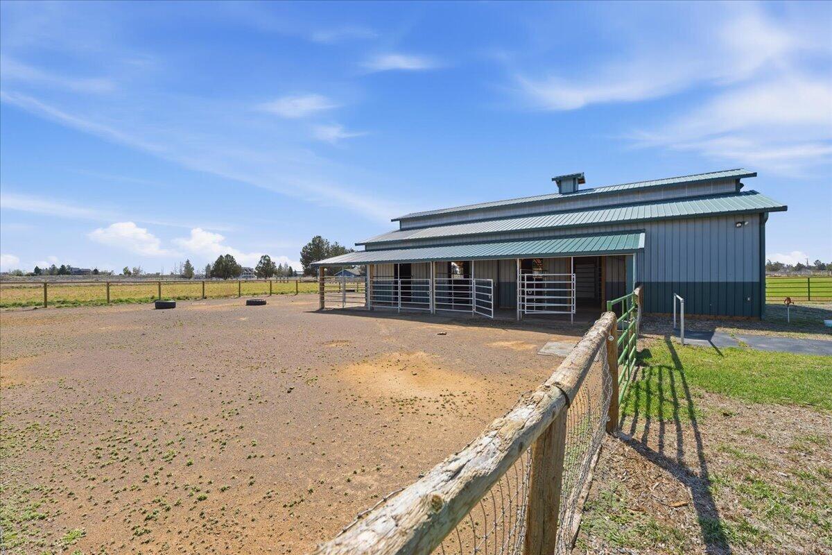 66215 Barr Road Bend, OR 97703 - Photo 53 of 63 Dived fenced area to barn