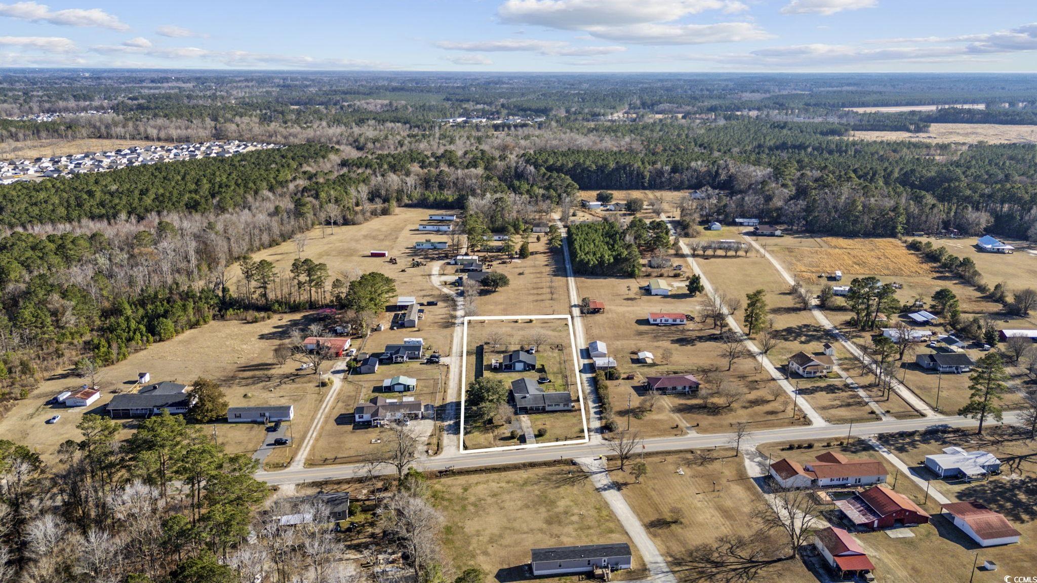 1109 Dunn Short Cut Road Conway, SC 29527 - Photo 35 of 37 Birds eye view of property