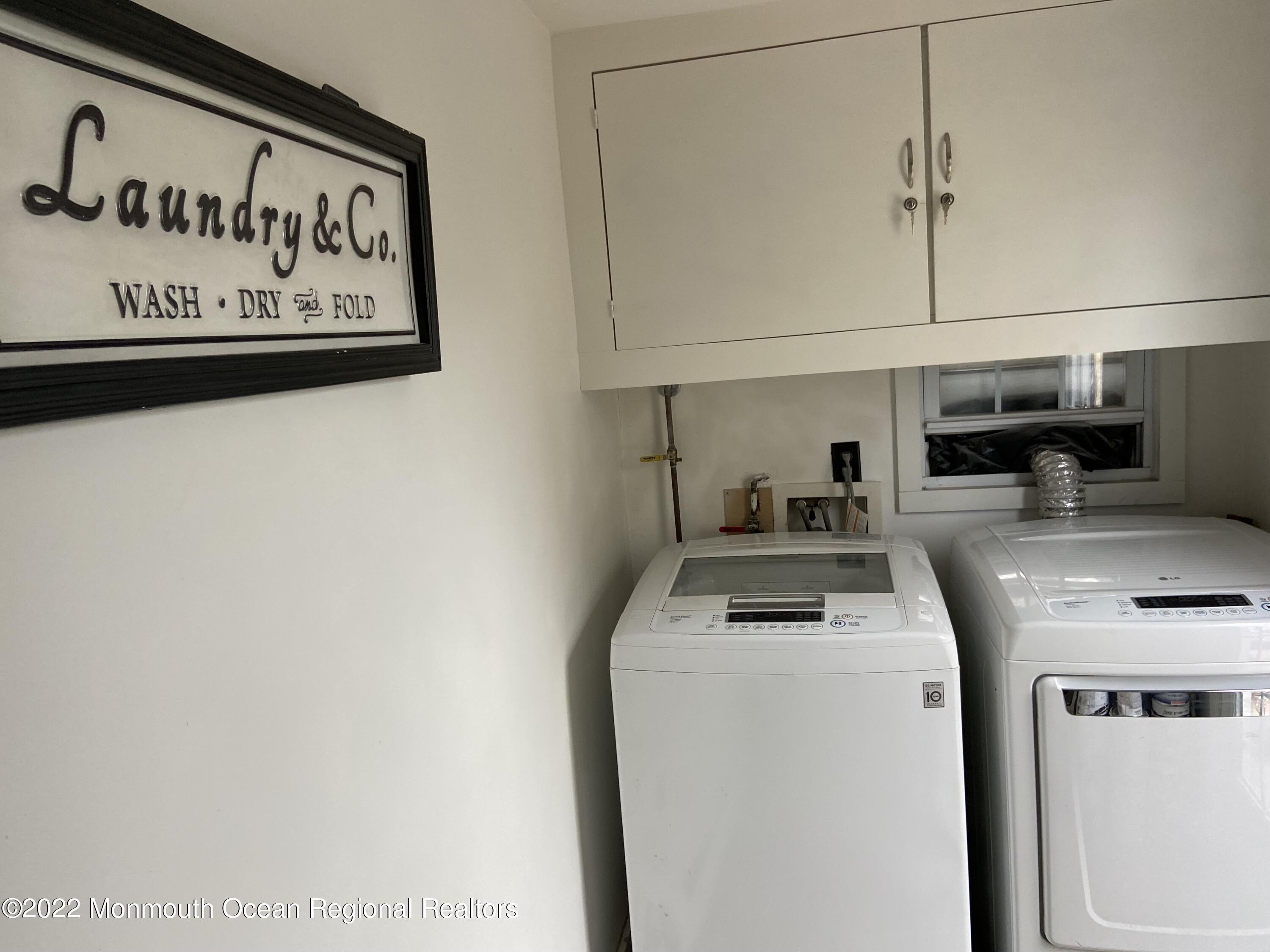 452 Marathon Court Lavallette, NJ 08735 - Photo 15 of 20 a utility room with dryer and washer