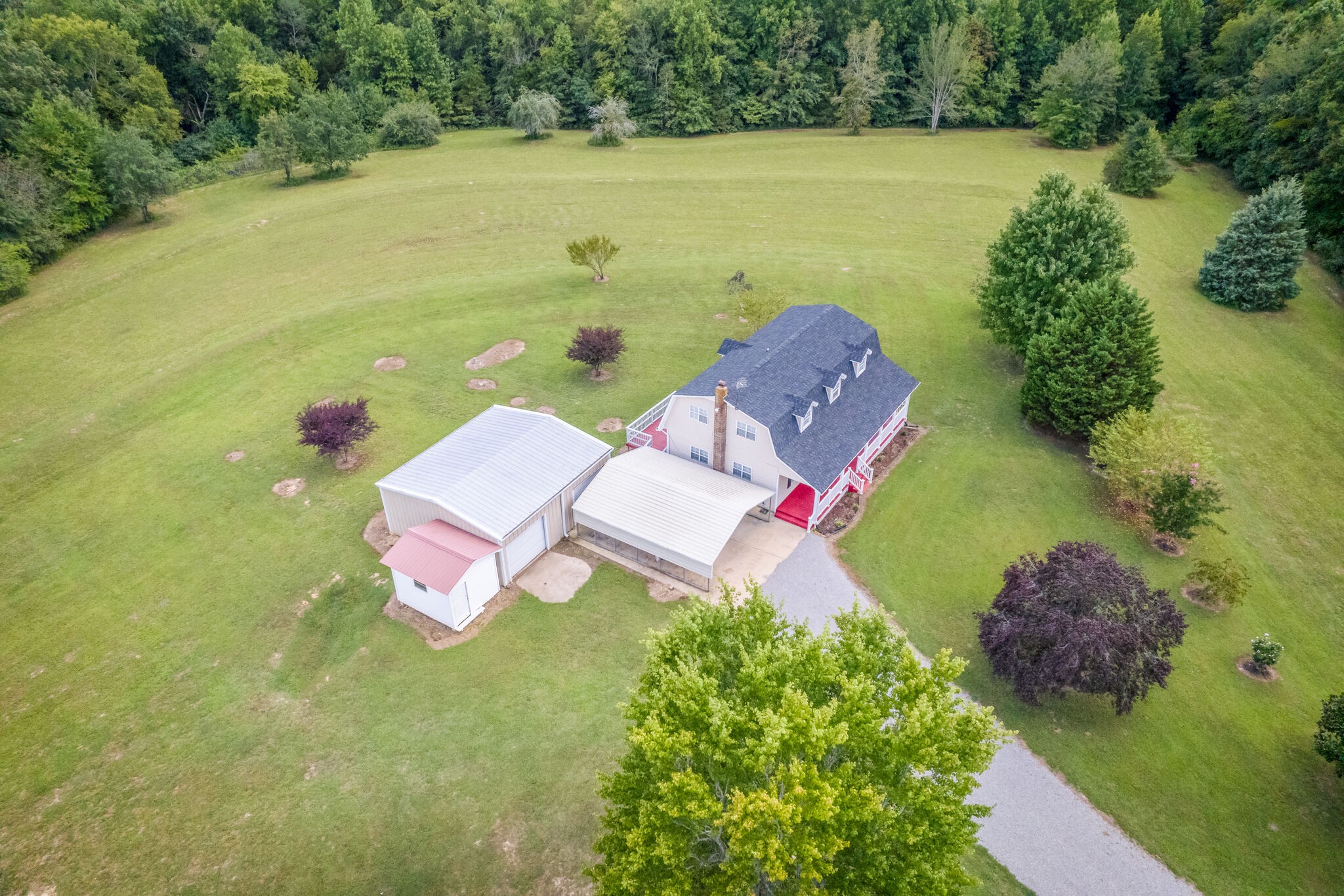 89 Bassham Road Five Points, TN 38457 - Photo 41 of 48 a view of a lake with a yard