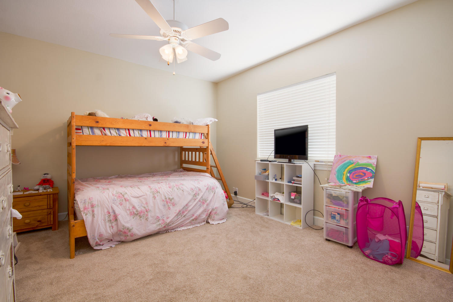 754 Bay Grove Road Freeport, FL 32439 - Photo 14 of 23 a bedroom with a bed and flat screen tv
