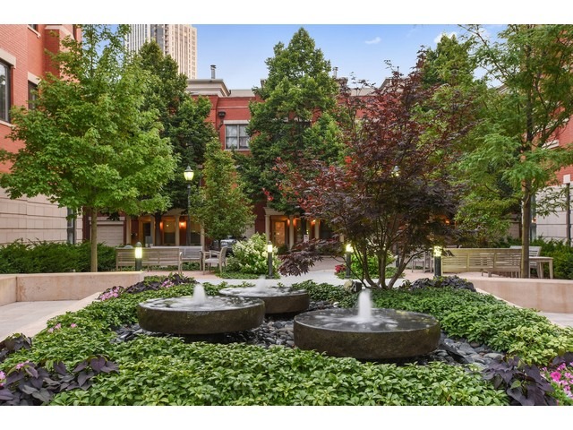 501 North Clinton Street, Unit 904 Chicago, IL 60654 - Photo 21 of 25 a view of a house with garden and a swimming pool