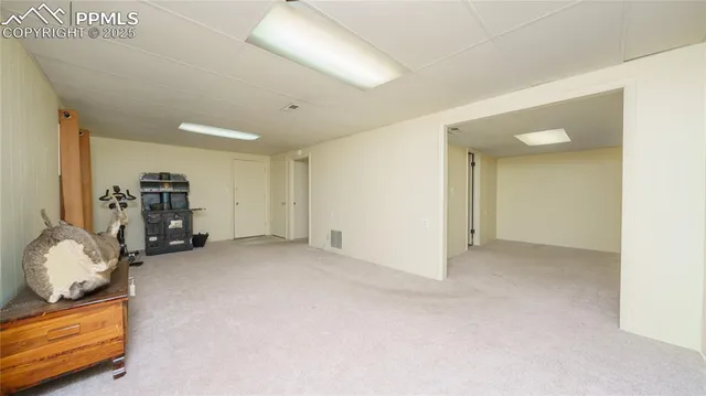 a view of empty room