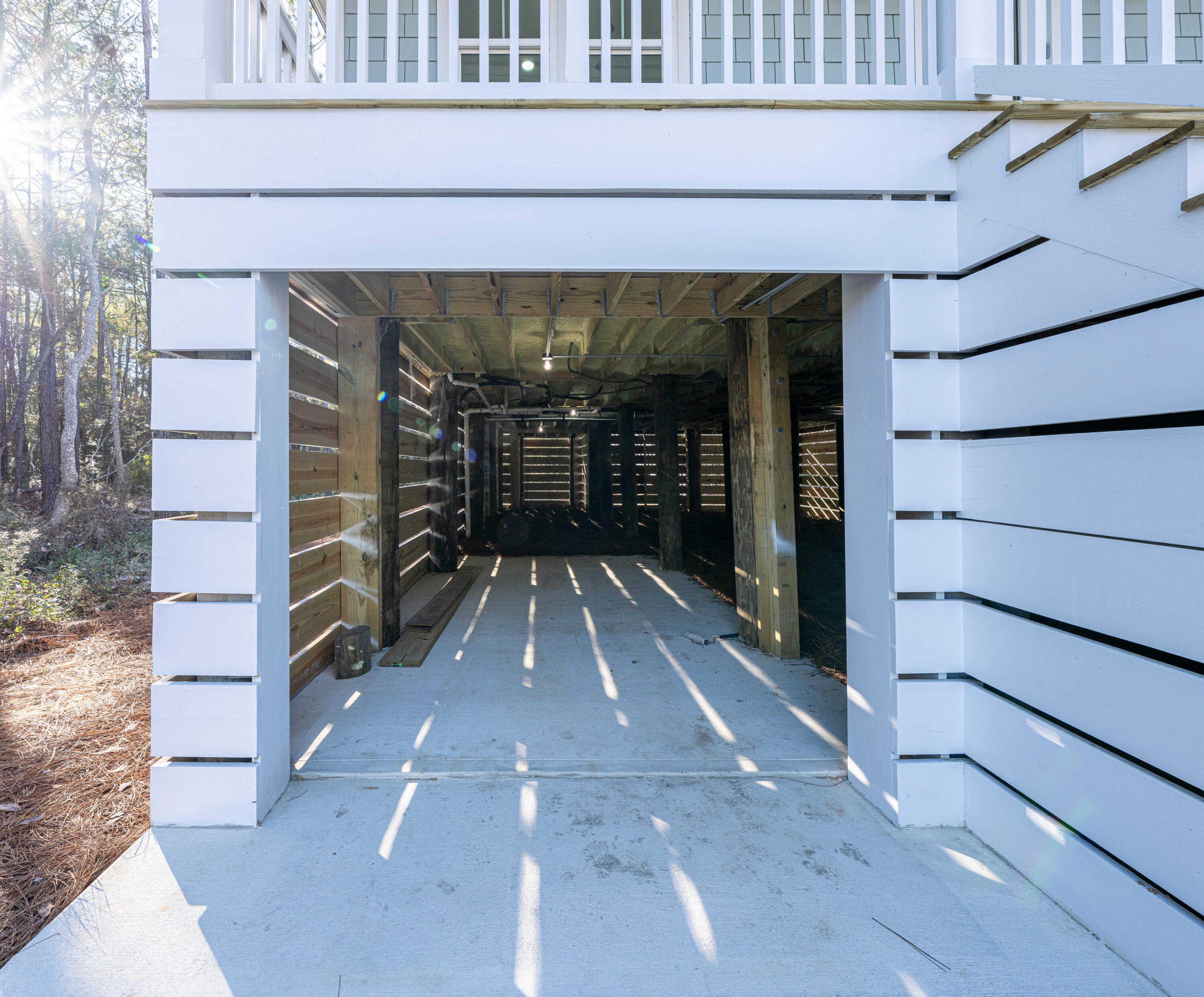 142 4th Street Santa Rosa Beach, FL 32459 - Photo 23 of 26 a view of entryway with a wooden fence